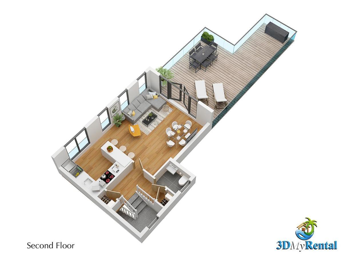 Modern Home For Small Groups By Stones Throw Apartments - Free Parking - Sea View Worthing Exterior photo